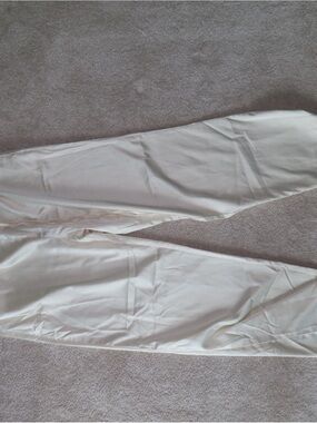 Amazon Women's Straight Leg Pants in Cream